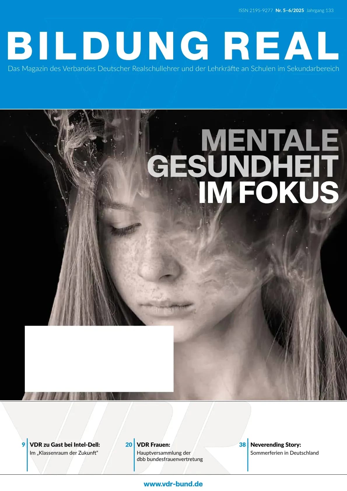 Titelfoto (Cover) für Magazin-Ausgabe: Bildung Real 5-6 2025