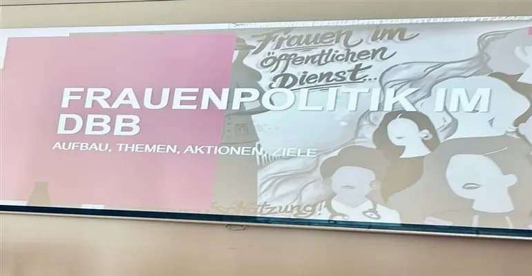 Frauenpolitik im DBB